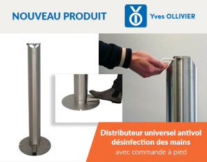 distributeur de gel hydroalcoolique
