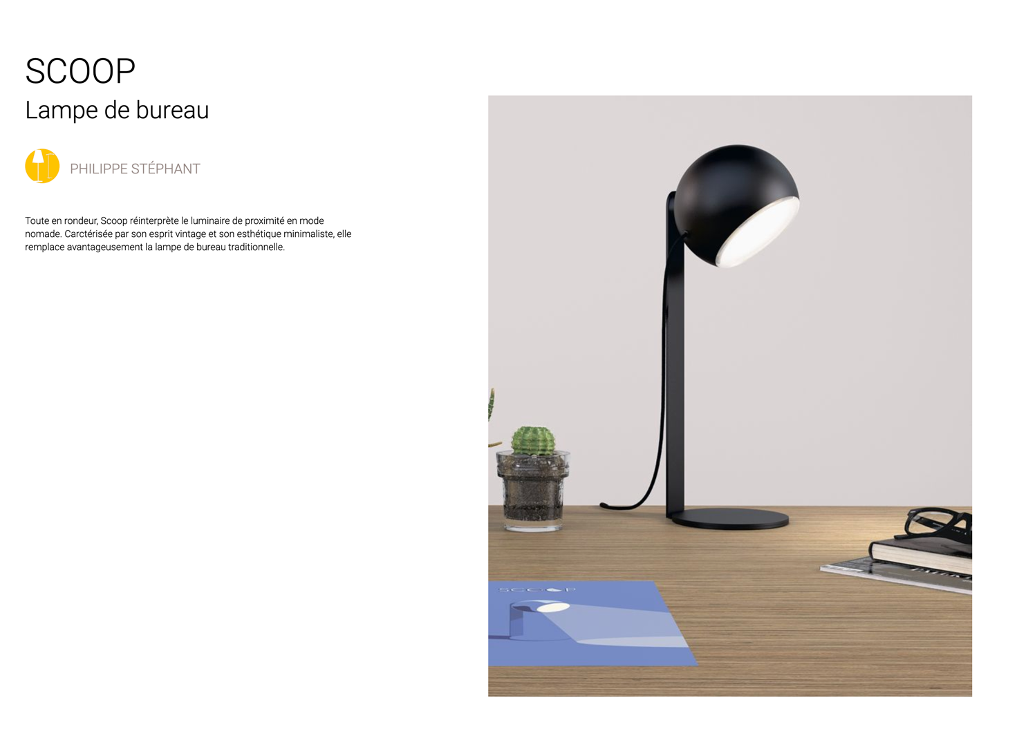 lampe de bureau scoop