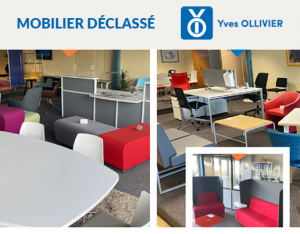 mobilier de bureau déclassé